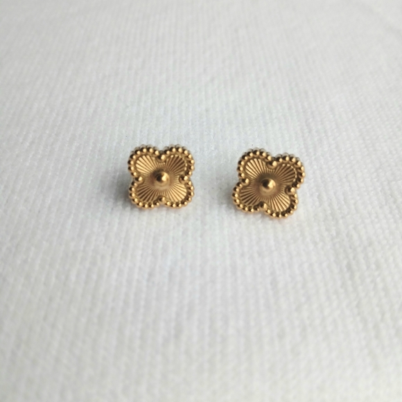 18k Stainless steel earrings - Picture 1 of 3